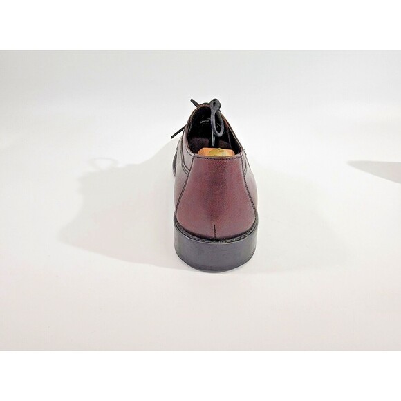 JOHNSTON & MURPHY Men's Size 10 Novick Brown Cap Toe Lace Up Shoes Oxfords EUC - Picture 3 of 9